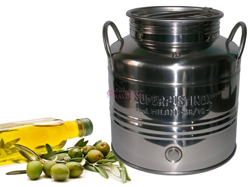 Fusto contenitore olio acciaio - fusto,