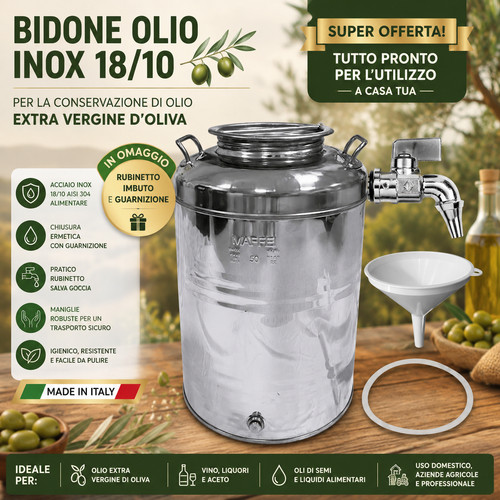 Fusto bidone contenitore olio - fusto,
