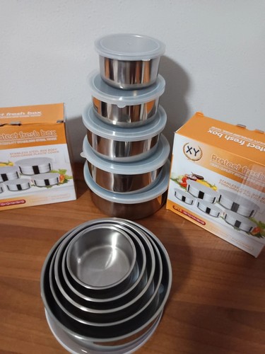 Set contenitori metallo - set,