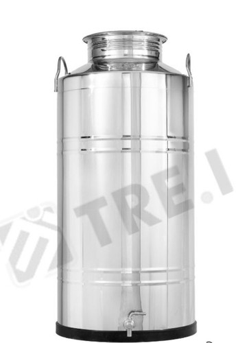 Fusto acciaio inox - fusto, lt