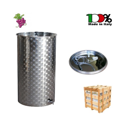 Contenitore acciaio inox - acciaio,