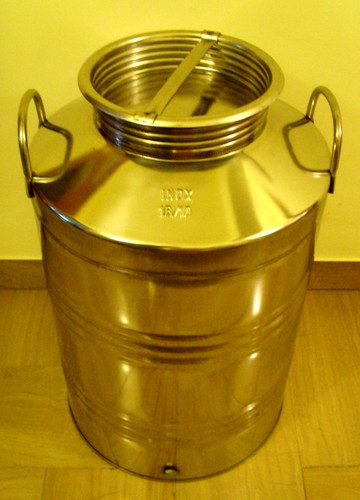 Fusto bidone contenitore olio - bidone,